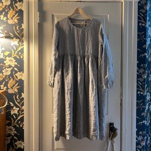 Not Perfect Linen Emilie Dress